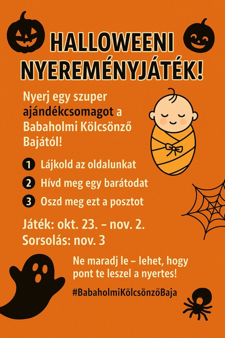 Halloween-i Nyereményjáték