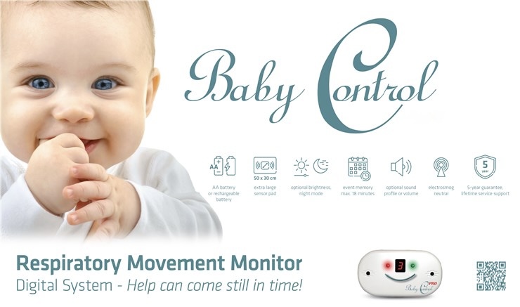 Baby Control Légzésfigyelő 2 lapos