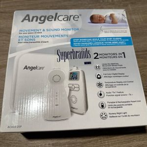 Angelcare AC403 légzésfigyelő és bébiőr vezeték nélküli egységgel